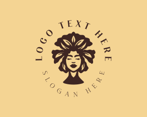 Afro Hair Salon Logo