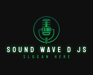 Mic Studio Broadcasting logo design