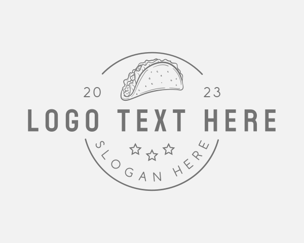 Taco logo example 1