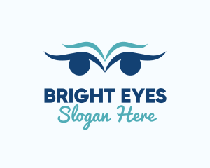 Eyelash Eyes Beauty  logo design