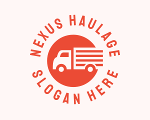 Delivery Truck Automotive  logo design