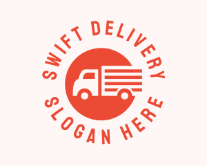 Delivery Truck Automotive  logo design