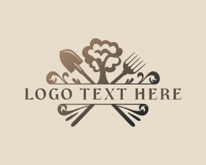 Gardening Yard Landscaping logo