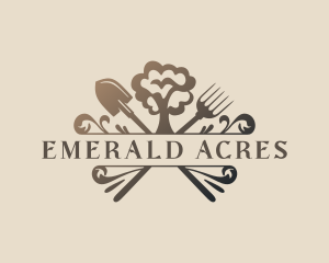 Gardening Yard Landscaping logo