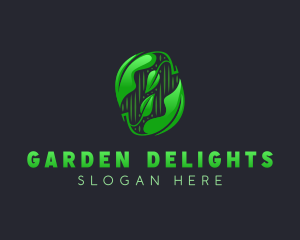 Plant Leaf Horticulture logo design