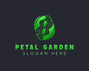 Plant Leaf Horticulture logo design