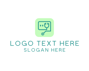 Doctor - Medical Stethoscope App logo design