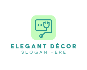 Medical Stethoscope App logo design