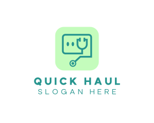 Medical Stethoscope App logo design