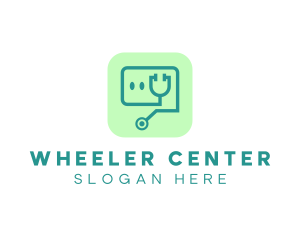 Medical Stethoscope App logo design