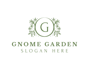 Garden Plant Leaf  logo design