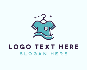 T-Shirt Laundry Cleaning logo