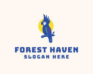 Parrot Forest Bird  logo design