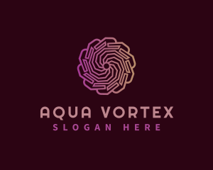 Vortex Technology Robotics logo design