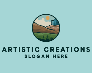 Rustic Outdoor Landscape logo design