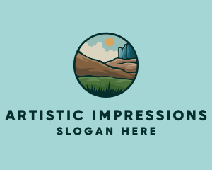 Rustic Outdoor Landscape logo design