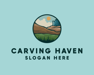 Rustic Outdoor Landscape logo design