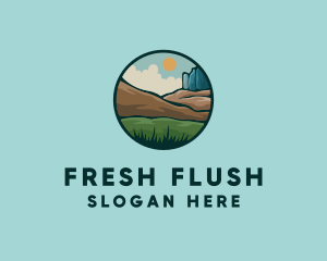 Rustic Outdoor Landscape logo design