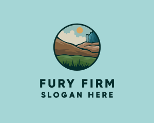 Rustic Outdoor Landscape logo design