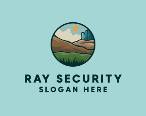 Rustic Outdoor Landscape logo design