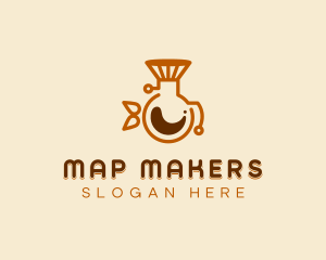 Coffee Pot Filter logo design