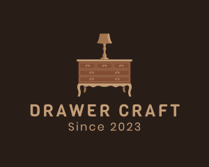 Antique Drawer Cabinet Lamp logo