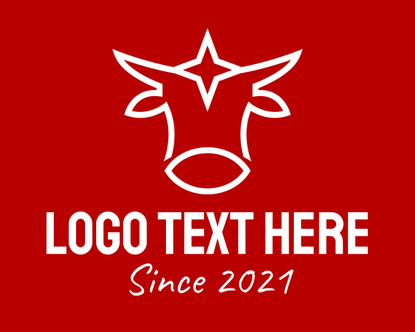 Cattle Brand logo example 3