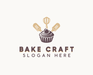 Baking Cupcake Bakery logo design