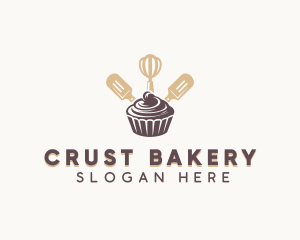 Baking Cupcake Bakery logo design