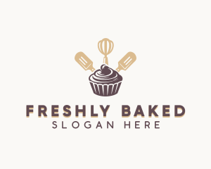 Baking Cupcake Bakery logo design