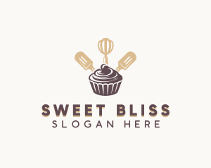 Baking Cupcake Bakery logo design