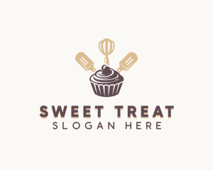 Baking Cupcake Bakery logo design