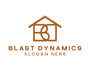 Real Estate Construction logo design