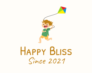 Happy Kid Kite logo design