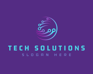 Artificial Intelligence Technology logo design