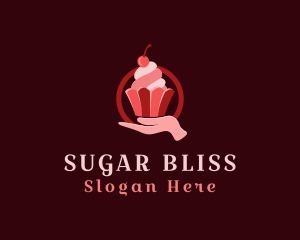 Sweet Cupcake Bakery logo design