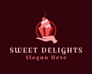 Sweet Cupcake Bakery logo design