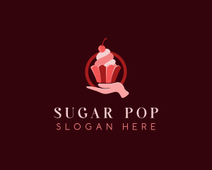 Sweet Cupcake Bakery logo design