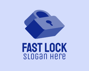 Secure Password Lock logo design