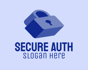 Secure Password Lock logo design