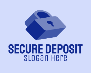 Secure Password Lock logo design