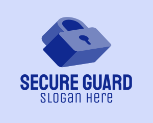 Secure Password Lock logo design