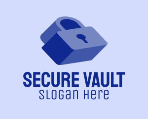 Secure Password Lock logo design