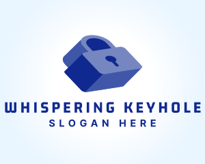 Secure Password Lock logo design