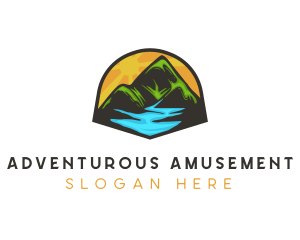 Mountain Alps Adventure logo design