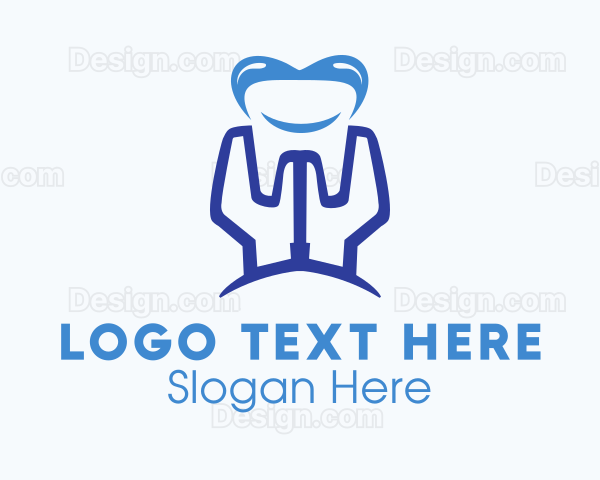 Blue Tooth Implant Logo