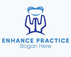 Blue Tooth Implant logo design