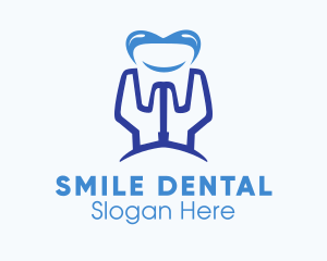 Blue Tooth Implant logo design