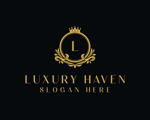 Luxury Royal Crown logo design