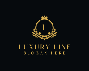 Luxury Royal Crown logo design